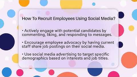 How To Recruit Employees Using Social Media? - Everyday-Networking
