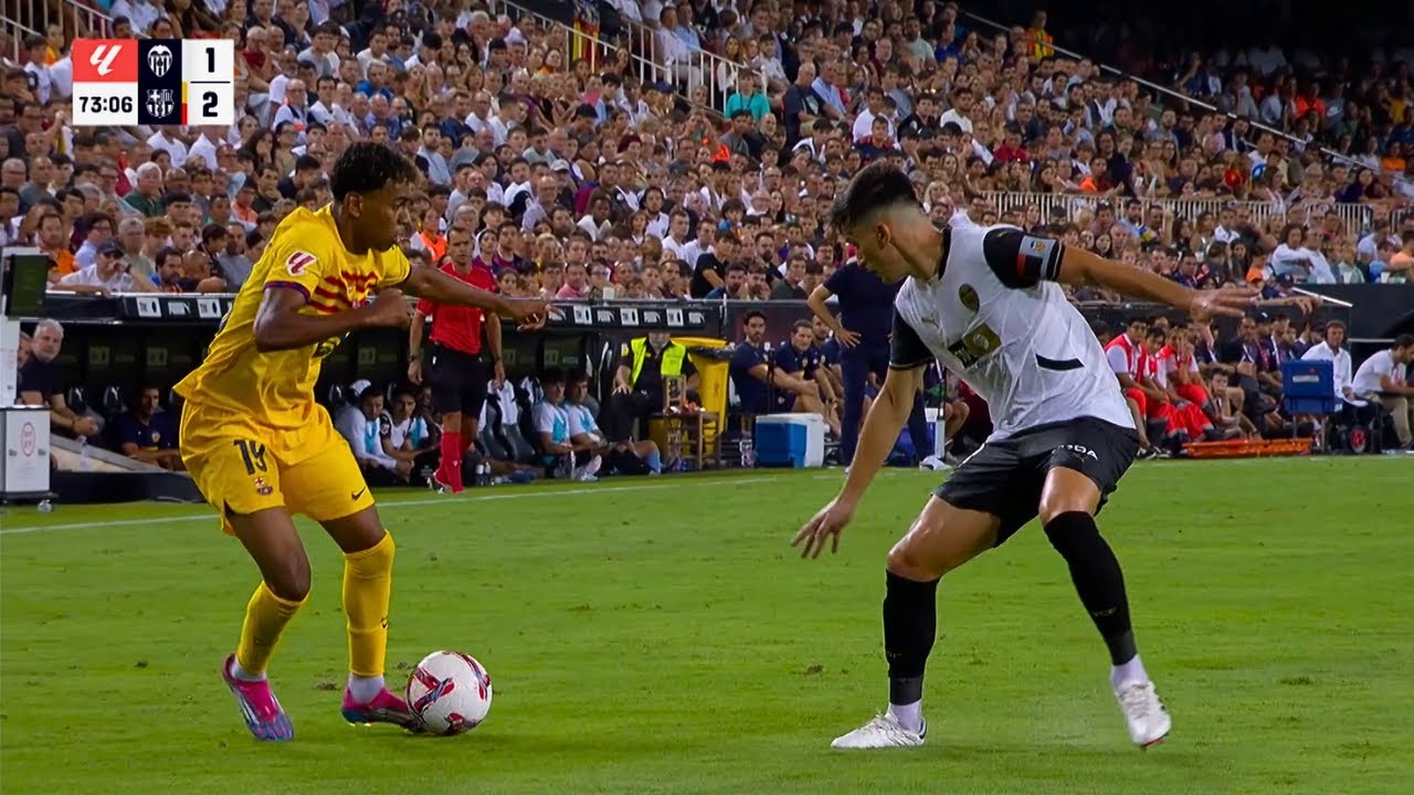 Lamine Yamal vs Valencia 24-25 (Away) HD 1080i