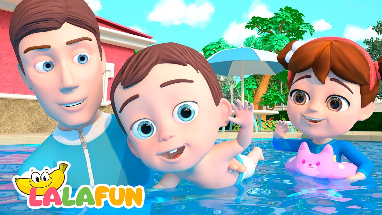 Swimming Pool Song + MORE Funny Nursery Rhymes & Kids Songs - YouTube