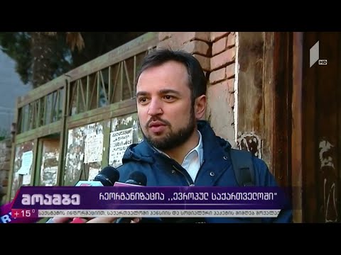 რეორგანიზაცია „ევროპულ საქართველოში“