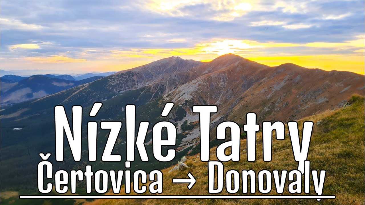 Low Tatras: From Čertovica to Donovaly in 2 days | Trail preview