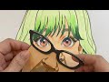 【paperdoll】【making】マスクを取ったら...😲