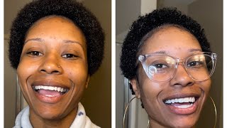 Wash and go style on my twa