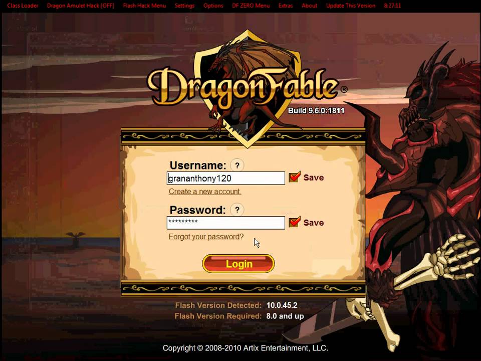 hack para dragon fable DF Unlimited (NO FUNCIONA BUSQUEN EL 2014) - YouTube...