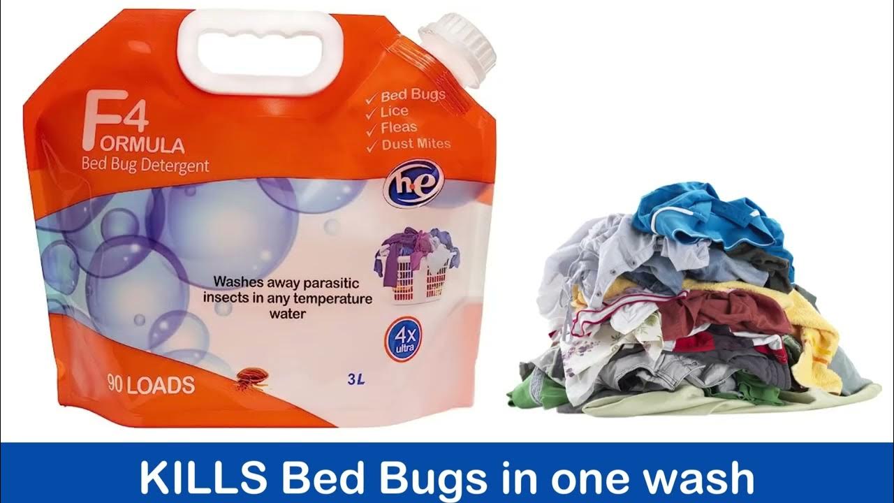 Formula 4 Bed Bug Detergent YouTube