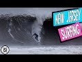 New jersey surfing noreaster pipeline barrels