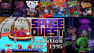 Evolution of Space Quest (1986 - 1995) Sierra On-Line - Space