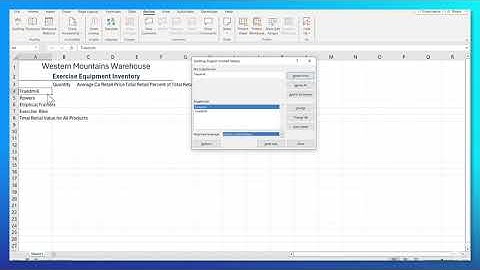 Excel Chapter 1 (1B)
