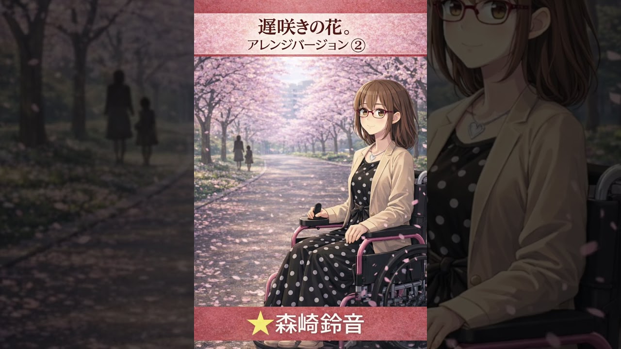 遅咲きの花。アレンジバージョン。②