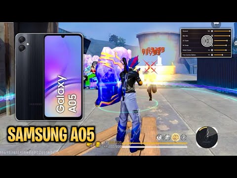 Samsung Galaxy A05 Free Fire Sensitivity 2026 ⚙️ | Samsung A05 Free Fire Headshot Settings