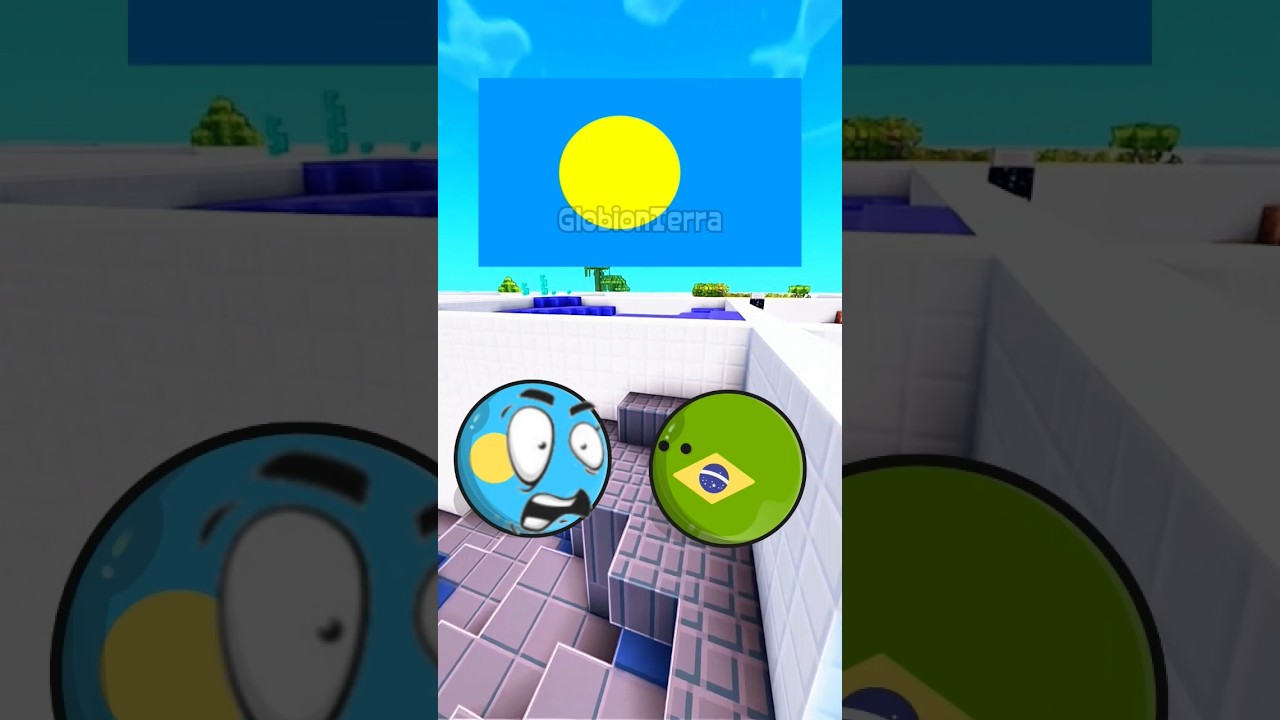 Quando Duas Bandeiras de Países se Juntam! #countryballs