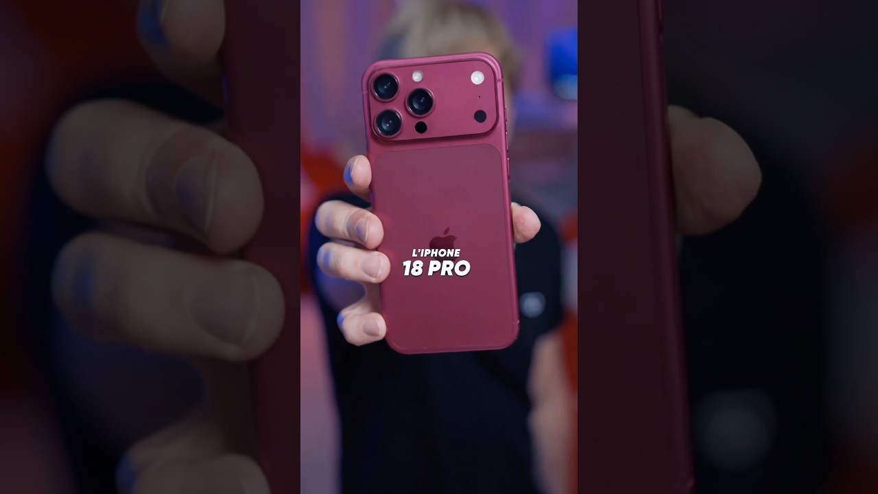 L’iPhone 18 Pro a fuité 📲 #shortswithzita