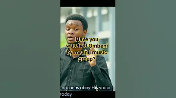 OMBENI FT MSANII MUSIC GROUP Music Gospelmusic Mtulizabahari 