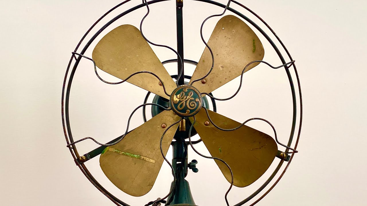 1931 GE 16” Franken-Fan | Before Restoration - YouTube