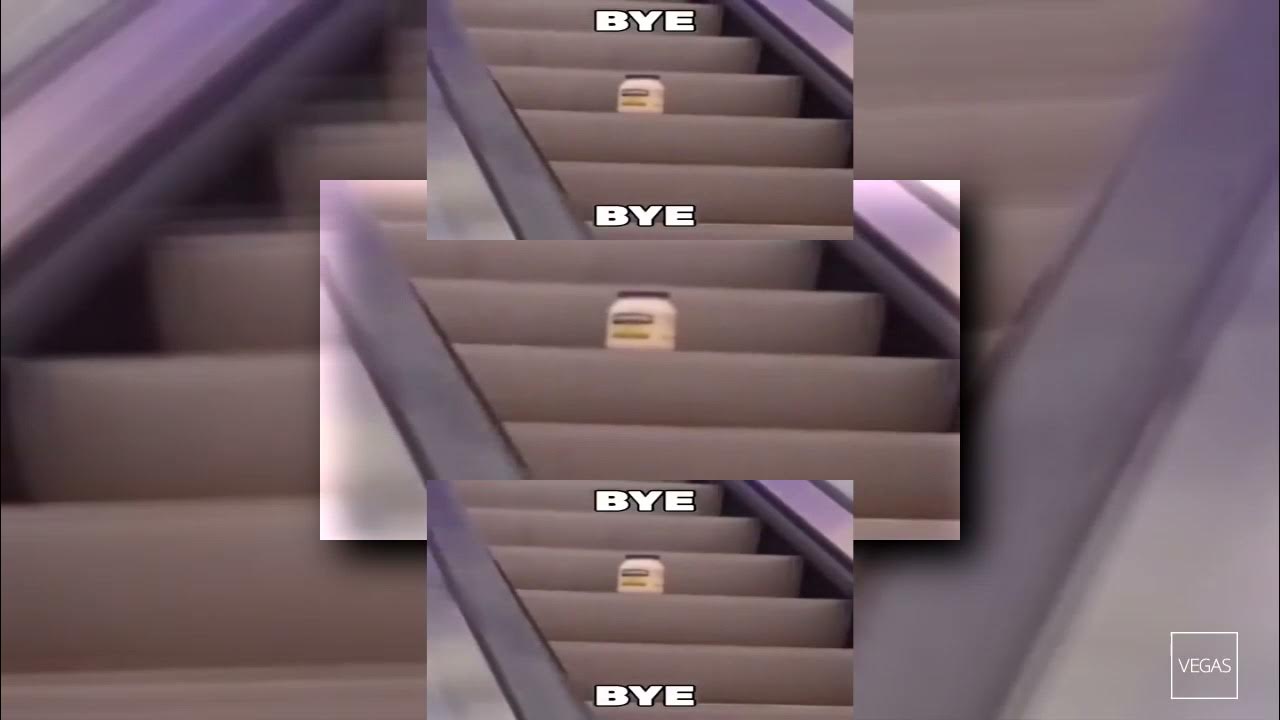 Mayonnaise on an escalator scan YouTube