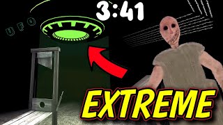 Granny Remake - Speedrun(3:41), Ufo Escape in Extreme [WR]