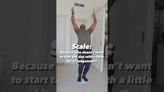 Ah, the infamous scales! #fitnessmeme #lowimpactworkout #fitnessjourney