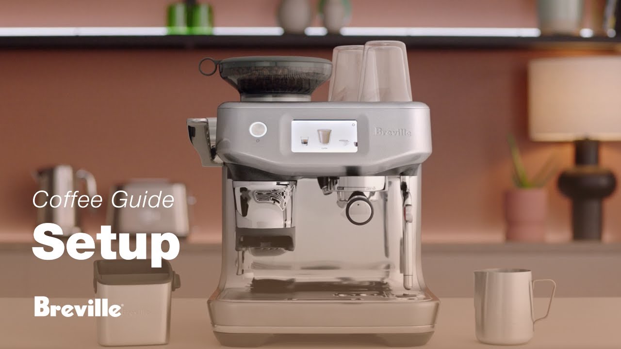 The Barista Touch™ Impress Setting up an automatic espresso machine