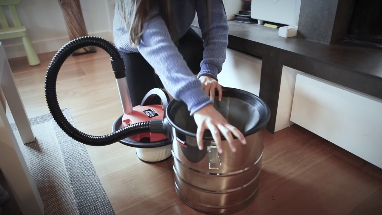 Un aspirateur à cendres (filtre HEPA) conçu pour le nettoyage des poêles à  bois ou à granulés et des cheminées - NeozOne