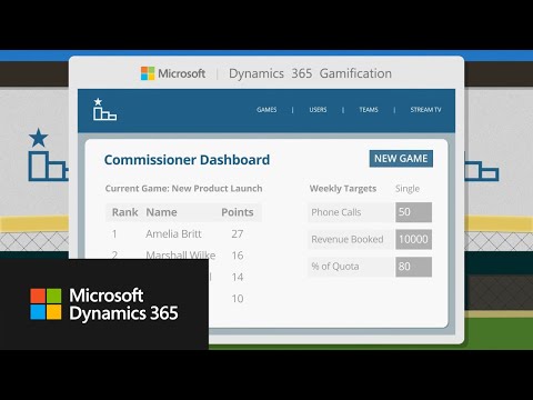 Find more opportunities and boost sales with Microsoft Dynamics 365 - Gamification