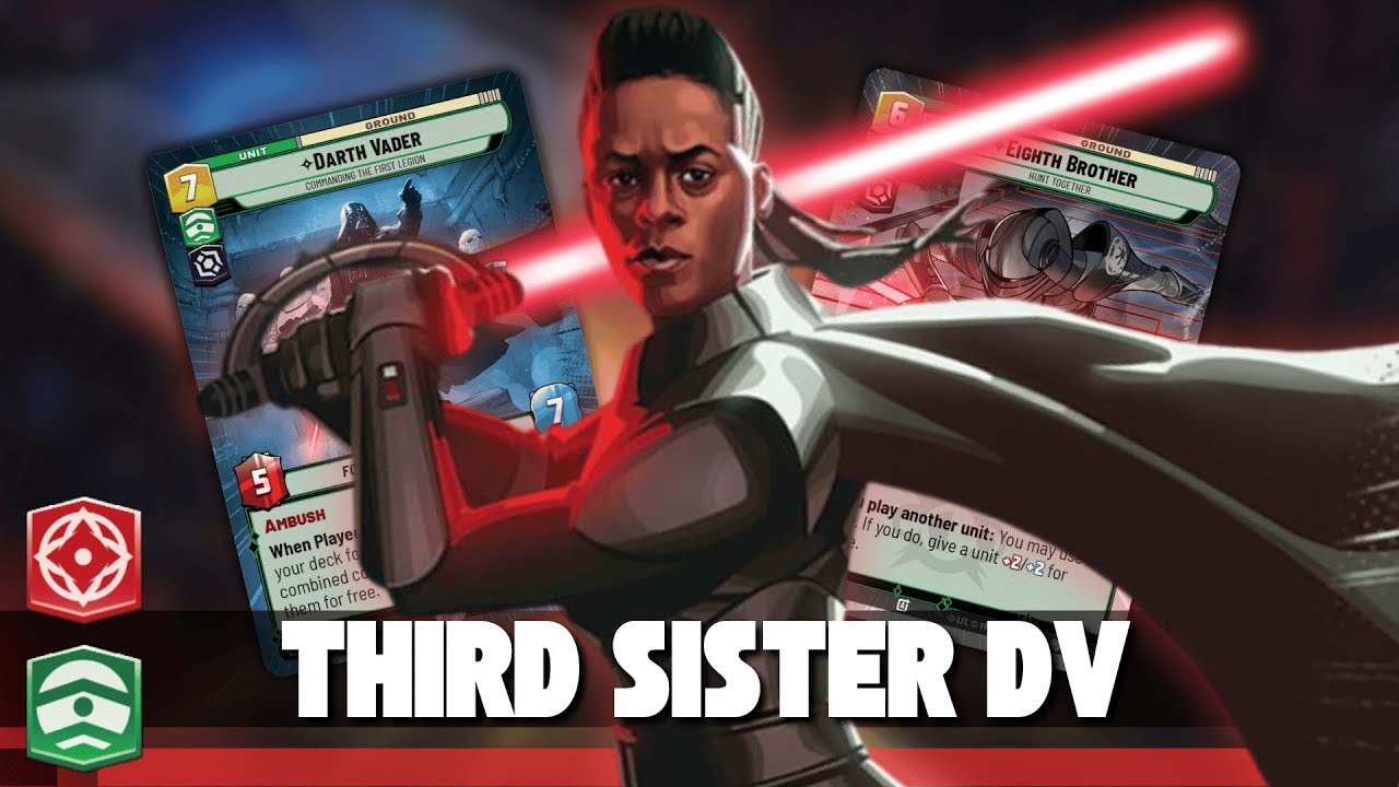 PQ TOP 8 AMBUSH with HIDDEN is AMAZING! THIRD SISTER DATA VAULT! - Gameplay / Star Wars Unlimited