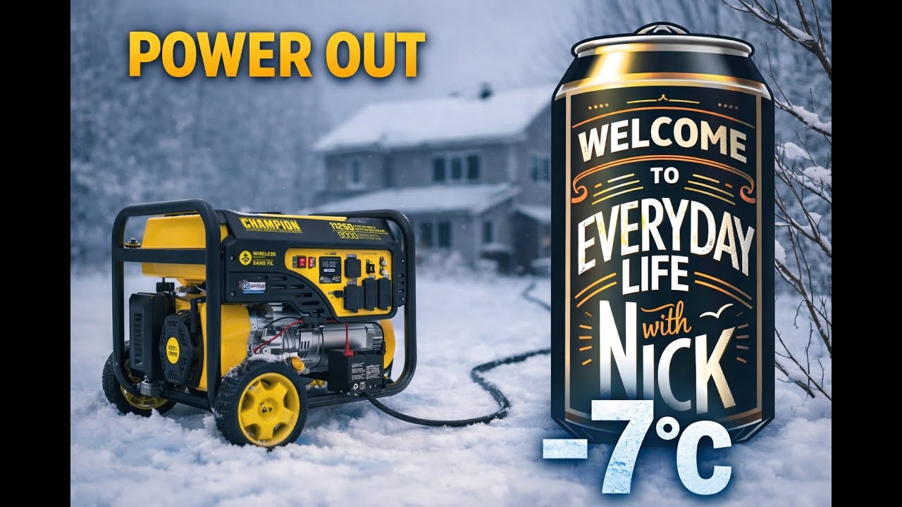 The Power Went Out at –7°C Here’s What I Did