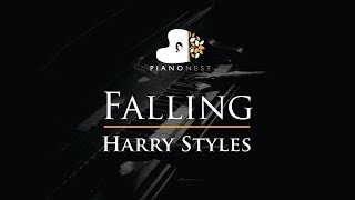 Harry Styles - Falling - Piano Karaoke Instrumental Cover with Lyrics видео