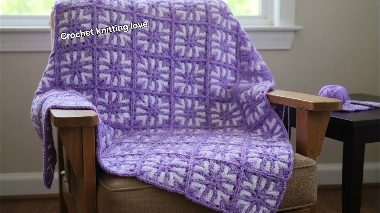 Beautiful Crochet Motifs For Blankets #handmade Easy Tutorial for Beginners #crochet 