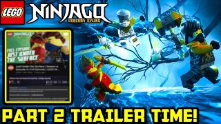 This Is When The Part 2 Trailer Drops? 👀 Ninjago Dragons Rising Season 4 Part 2 Prediction