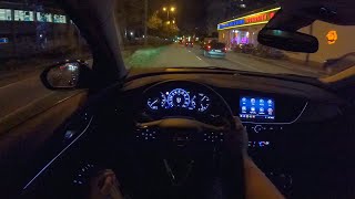 2021 OPEL INSIGNIA GRAND SPORT 2.0 DIESEL 174 PS NIGHT POV AUTOBAHN DRIVE KAISERSLAUTERN (60 FPS)