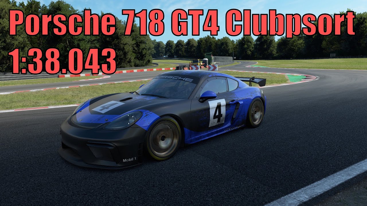 Porsche 718 Cayman GT4 Clubsport - Oulton Park 