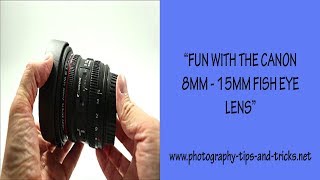 Fun with the Canon 8mm - 15mm f4L fish eye lens screenshot 3