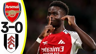 Arsenal vs Fulham  || 3-0 || all goals & extended highlights 2026