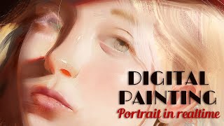 Digital Painting Process in Clip Studio Paint (works in Photoshop & Procreate as well)