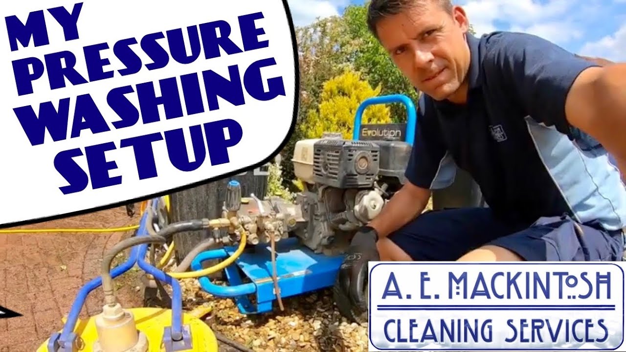 My Pressure Washing Tool Setup And Method Of Cleaning YouTube