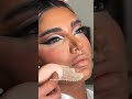 trending makeup tutorial 🔥👀😍✨#softglamlook #eyemakeup#ytshort #youtubefeed#diyhairstyle#makeup#viral
