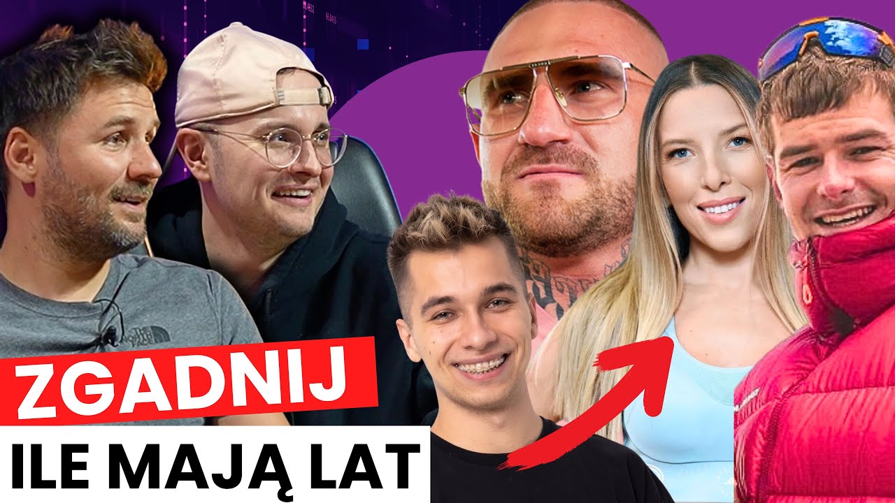Ile Lat Ma Jarek Z Chłopaków Do Wzięcia ZGADNIJ ILE LAT MA CHODAKOWSKA, PATEC, KIZO, FRIZ I INNI - YouTube
