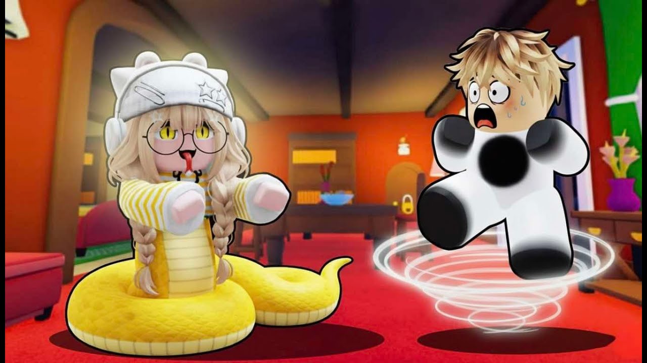 I TURNED INTO A SNAKE in Roblox!!!