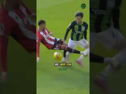 Watch Mason Holgate S CAREER ENDER Challenge On Mitoma 