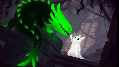 Rain World - The process of making friends with a green lizard