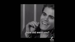 Paul Wesley - First Kiss