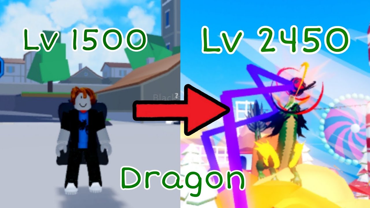 Noob To Pro With Dragon Fruit (1500 - 2450) | Blox Fruits - YouTube