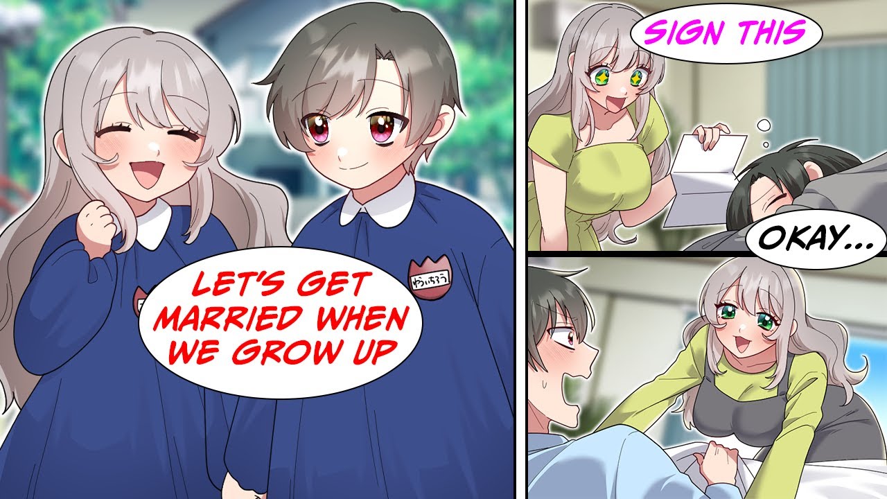 [Manga Dub] My childhood friend makes me sign marriage papers when i was drunk... [RomCom]