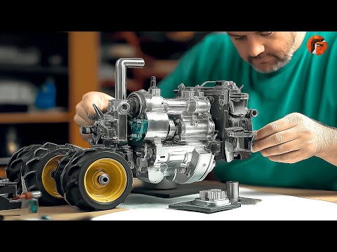 Man Builds John Deere Tractor Replica For His Son | Start to Finish by @SukhbirSkill