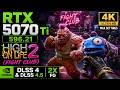 RTX 5070 Ti - 596.21 - High On Life 2 (Fight Club) - DLSS 4 &amp; DLSS 4.5- 4K MAX - 2X FG
