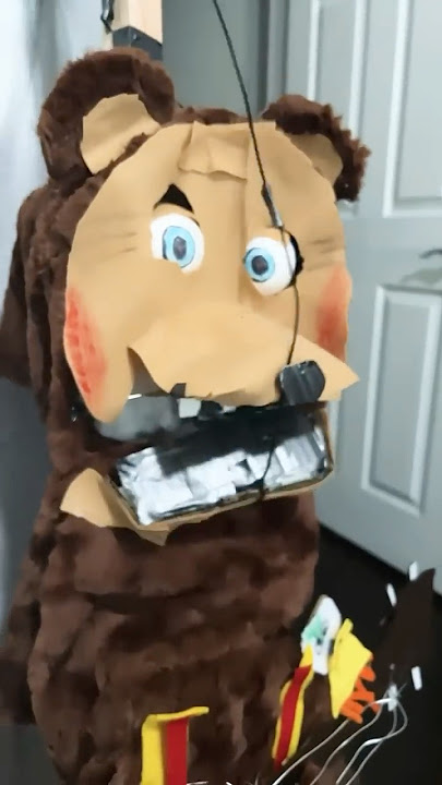 Custom Billy Bob Broccoli animatronic #rockafireexplosion #showbiz #custom #animatronics