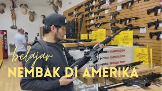 Belajar nembak di amerika #senjataapi di #amerika