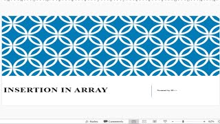 4. Insertion in Array in Data Structure Using C in Hindi Version