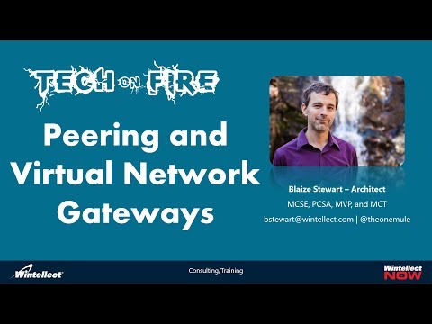 Create a Hub-and-Spoke Topology on Azure with Peering and Virtual Network Gateways