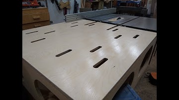 Adding Miter Slots to the Outfeed Table